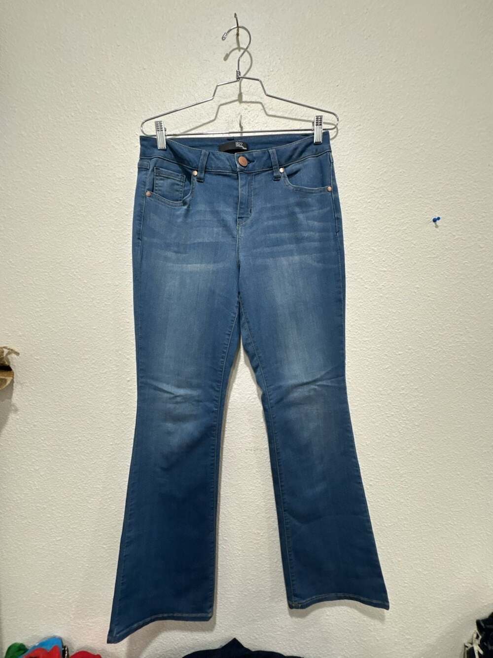 1822 Denim Mid-Rise Butter Flare Jeans Size 10 Women's